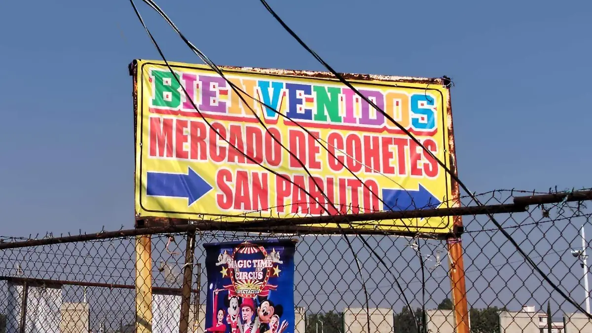 Mercado de Cohetes San Pablito
