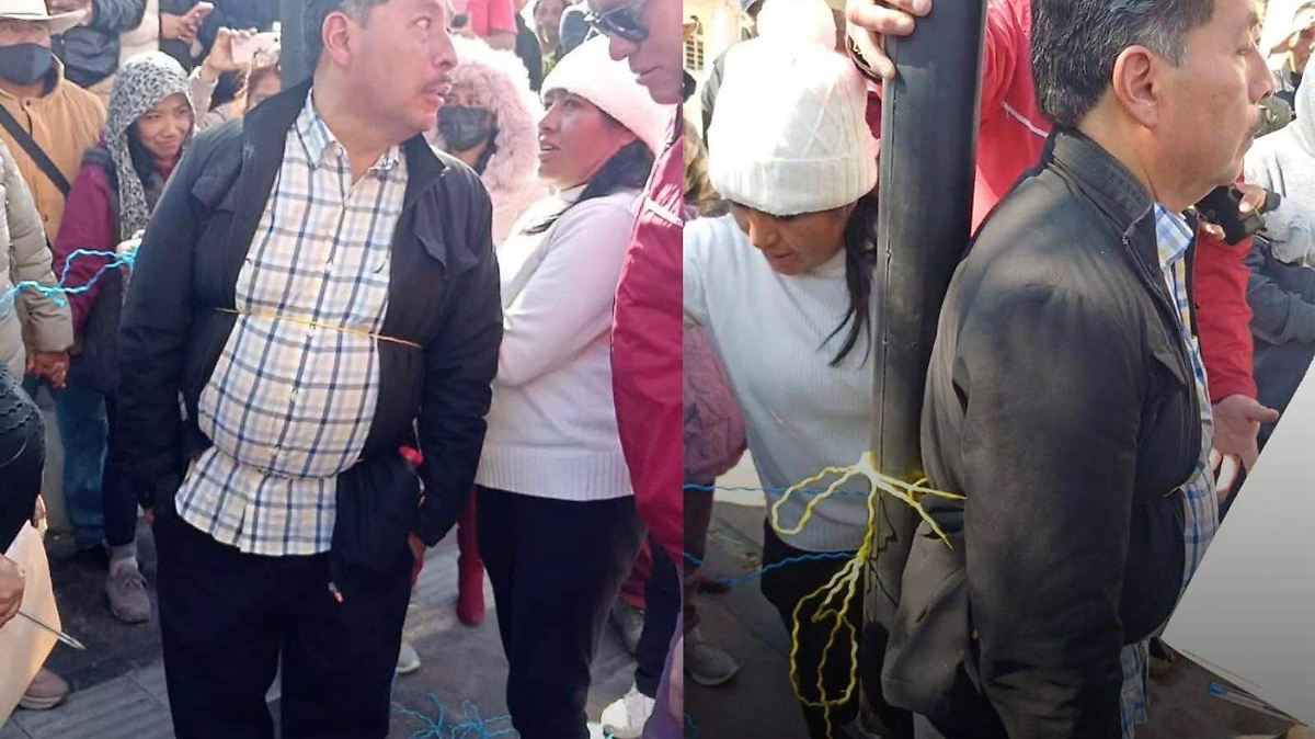 En Temoaya, obligan a regidor a renunciar; lo amarraron a un poste - El Sol  de Toluca | Noticias Locales, Policiacas, sobre México, Edomex y el Mundo
