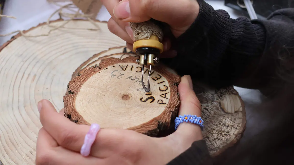 Pirograbado artesanías