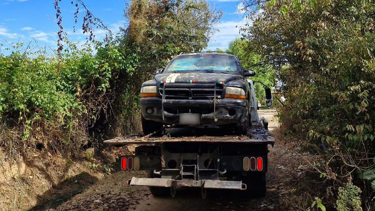 Unidad asegurada en villa guerrero