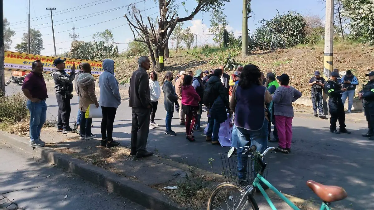 protesta-macrolibramiento-naucalpan