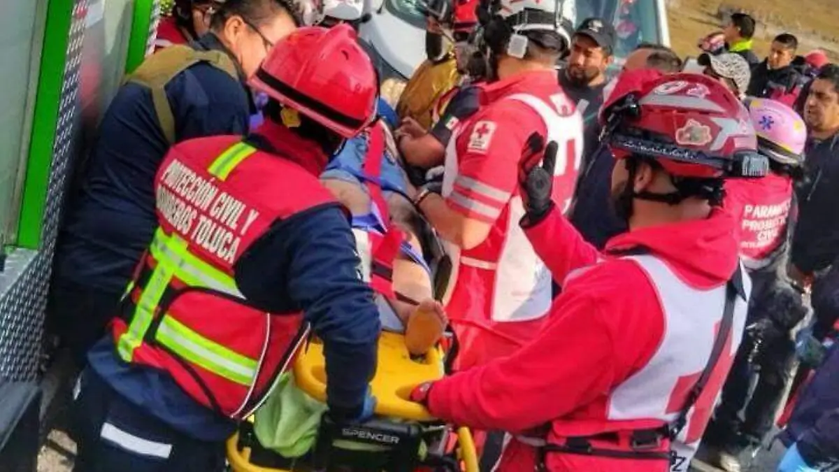 paramedicos accidente