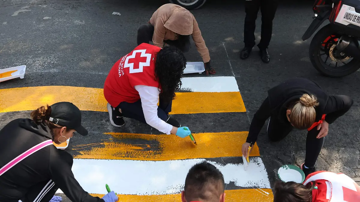 cruces viales Cruz Roja