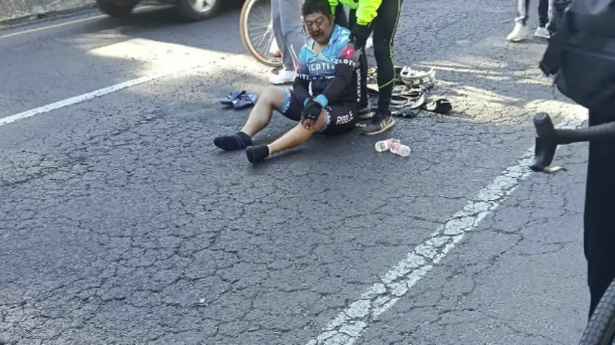accidente ciclista 2