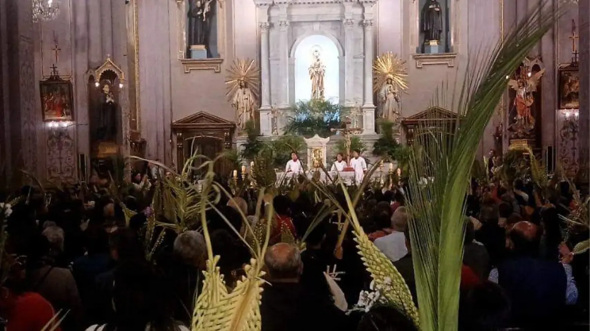 Misa domingo de Ramos 