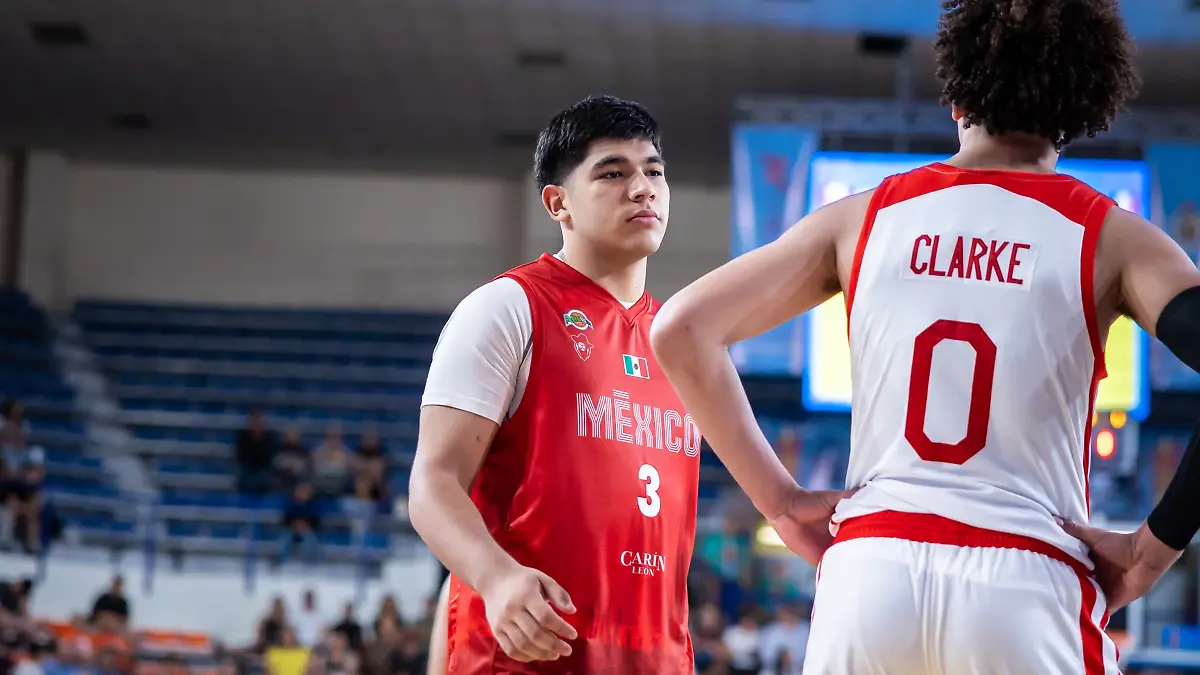 Gael García Selección Mexicana de Basquetbol U16