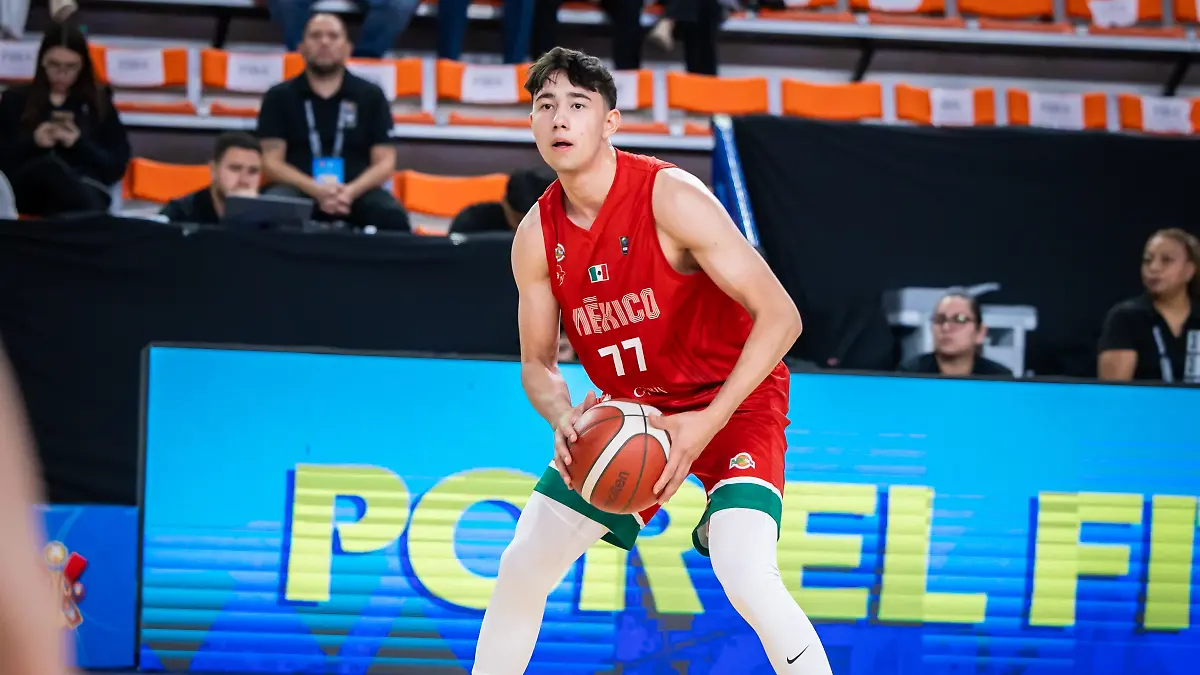 Yair Olano Selección Mexicana de Basquetbol U16