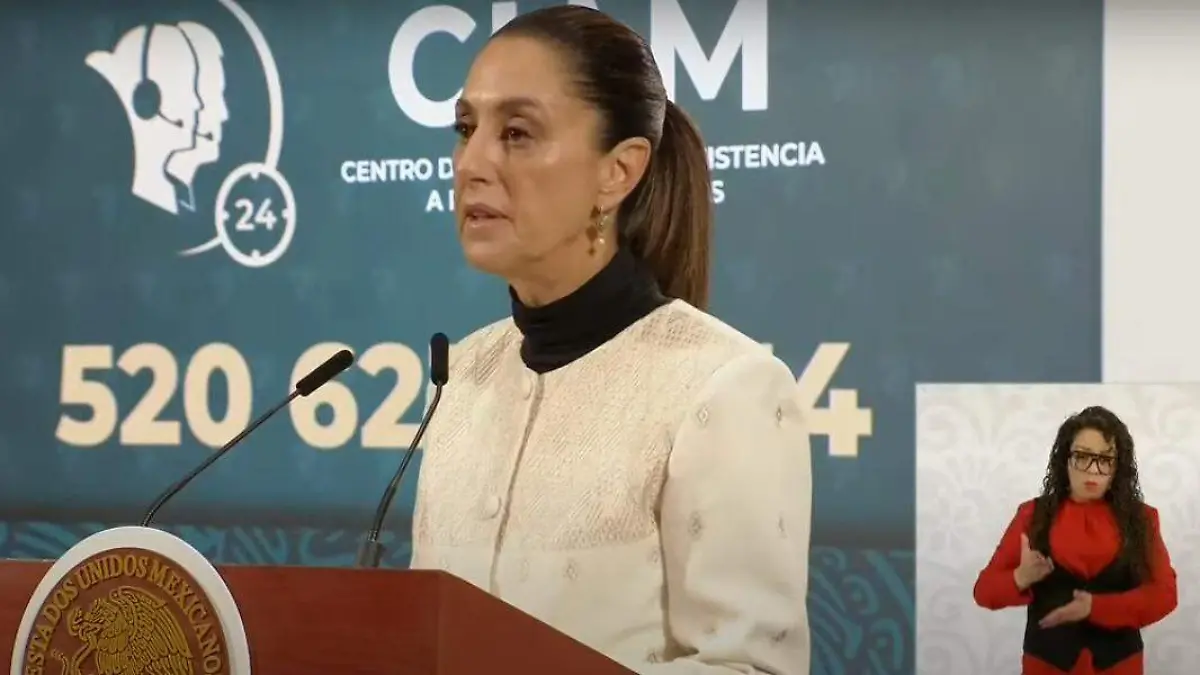 presidenta Claudia Sheinbaum 