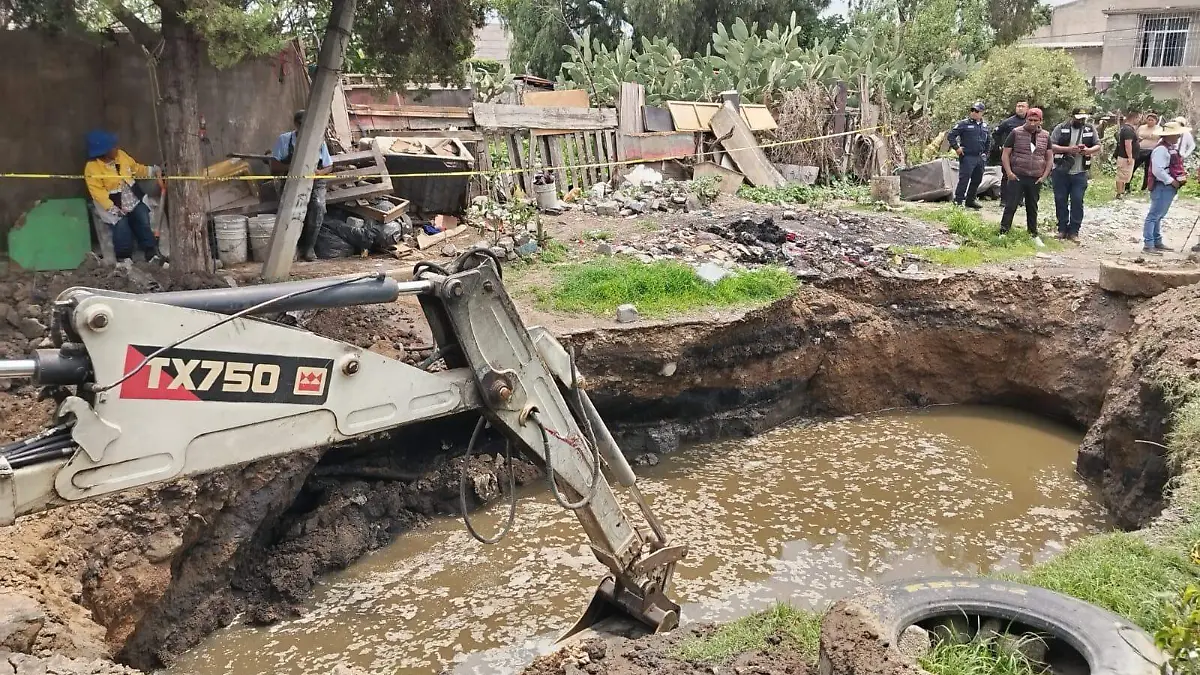 socavón Chalco 3