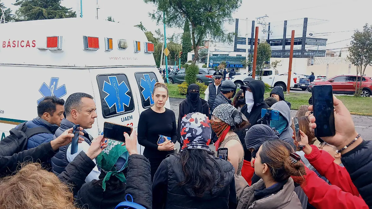 uaemex bloqueo estudiantes geografia