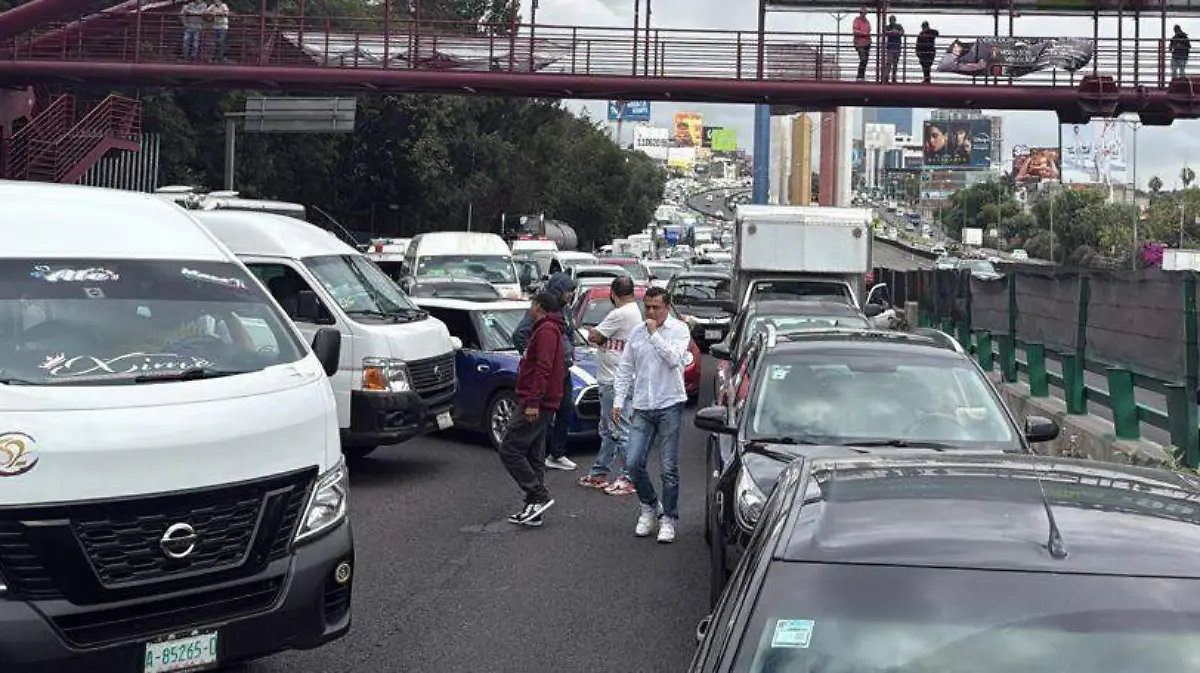 protesta-bloqueo-colecativas-naucalpan