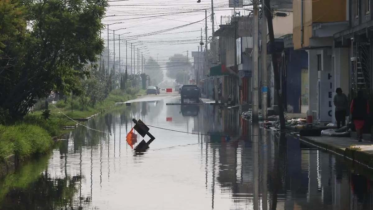 inundaciones colonia Guadalupe 3 