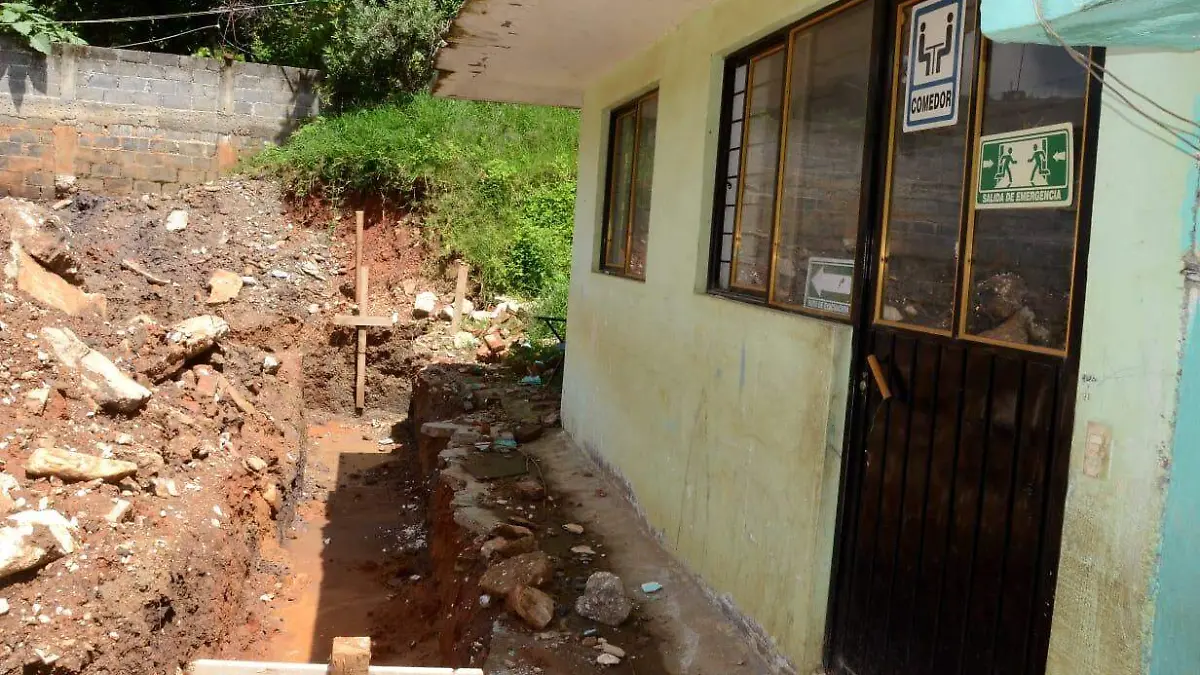 Escuela efectaciones lluvias