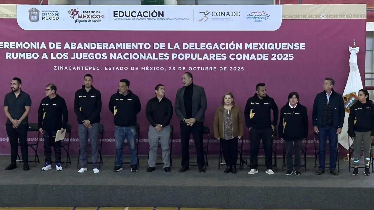 Ceremonia Abanderamiento Juegos Nacionales Populares 2025