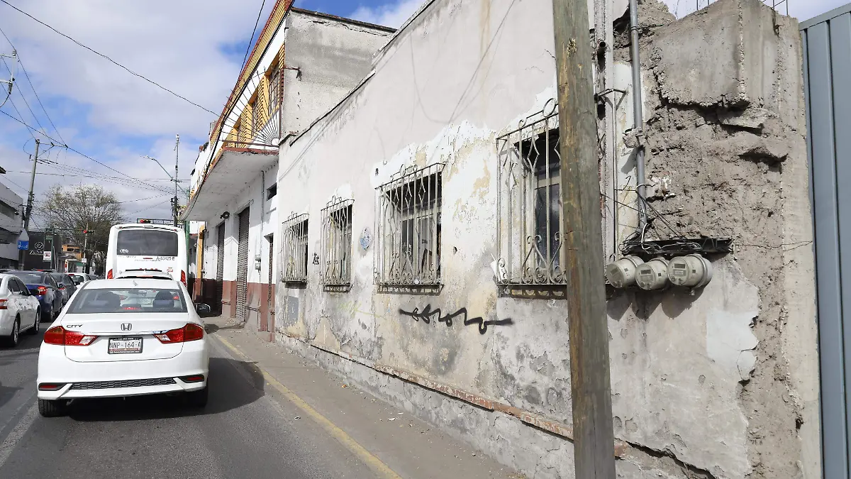 Fachadas_casas antiguas en Lerdo