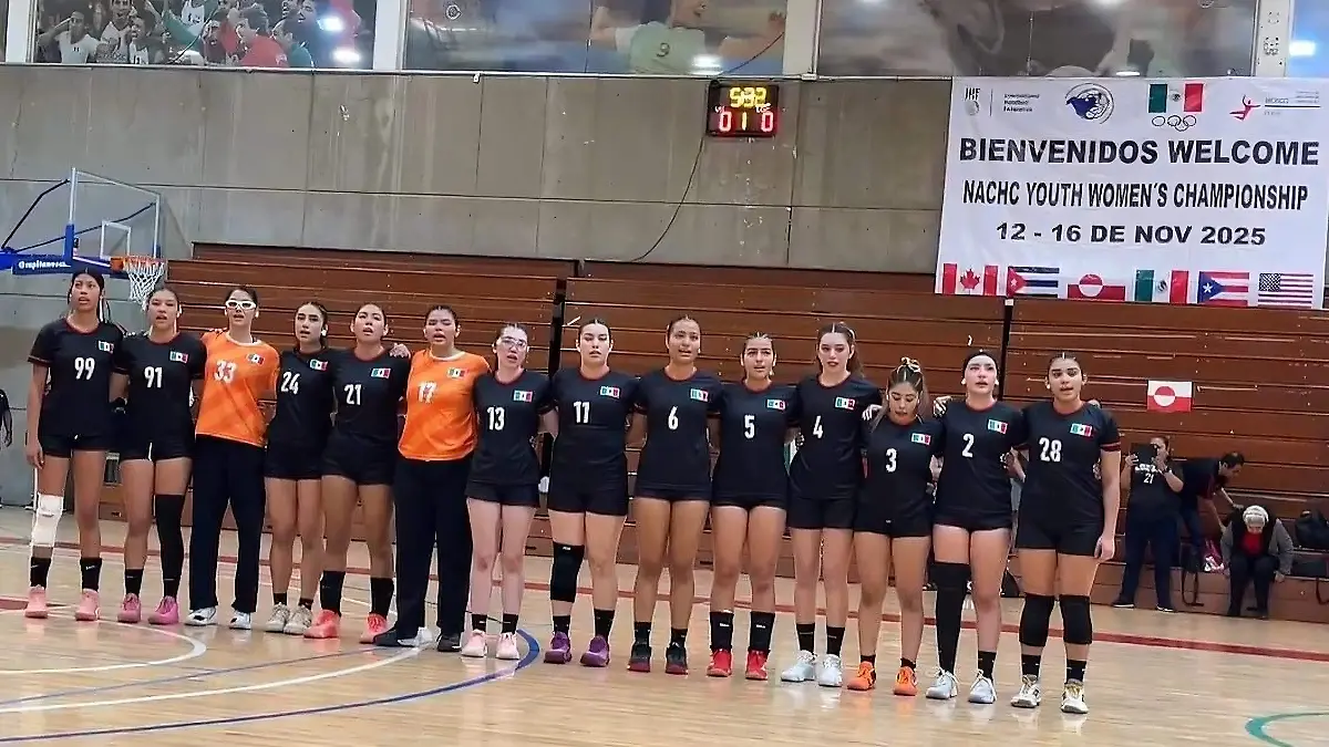 Selección Mexicana Femenil de Handball Sub 17