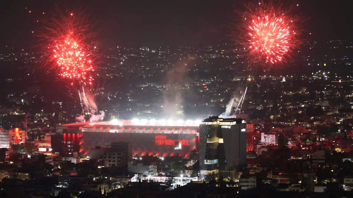 Festejo Afición de Toluca FC