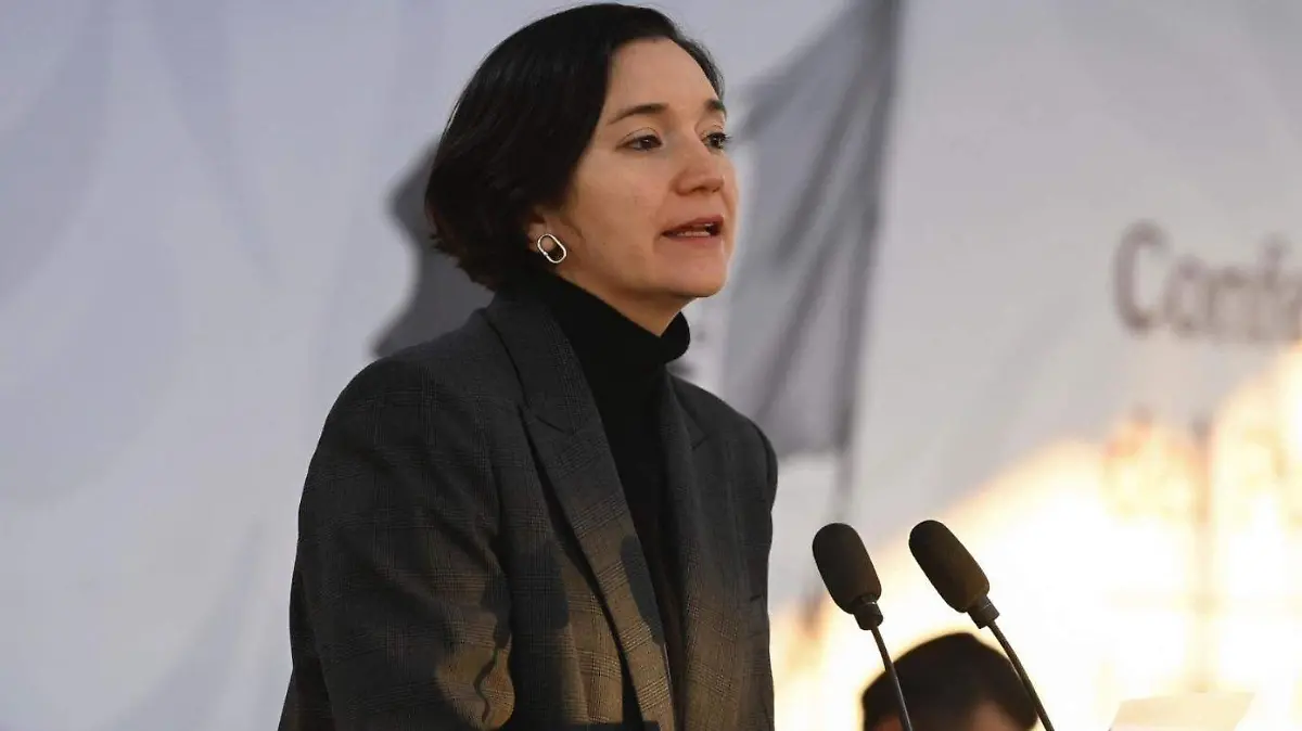 Marcela Figueroa, titular del Secretariado Ejecutivo del Sistema Nacional de Seguridad Pública.