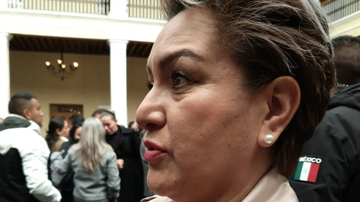 thelma Jacinto, presidenta de la Unión de Estacionamientos del Valle de Toluca