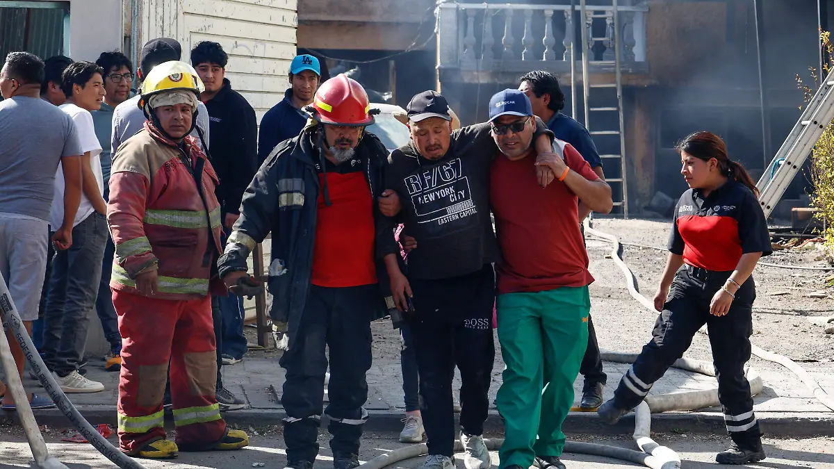 Incendio maderería_San Pedro Tultepec