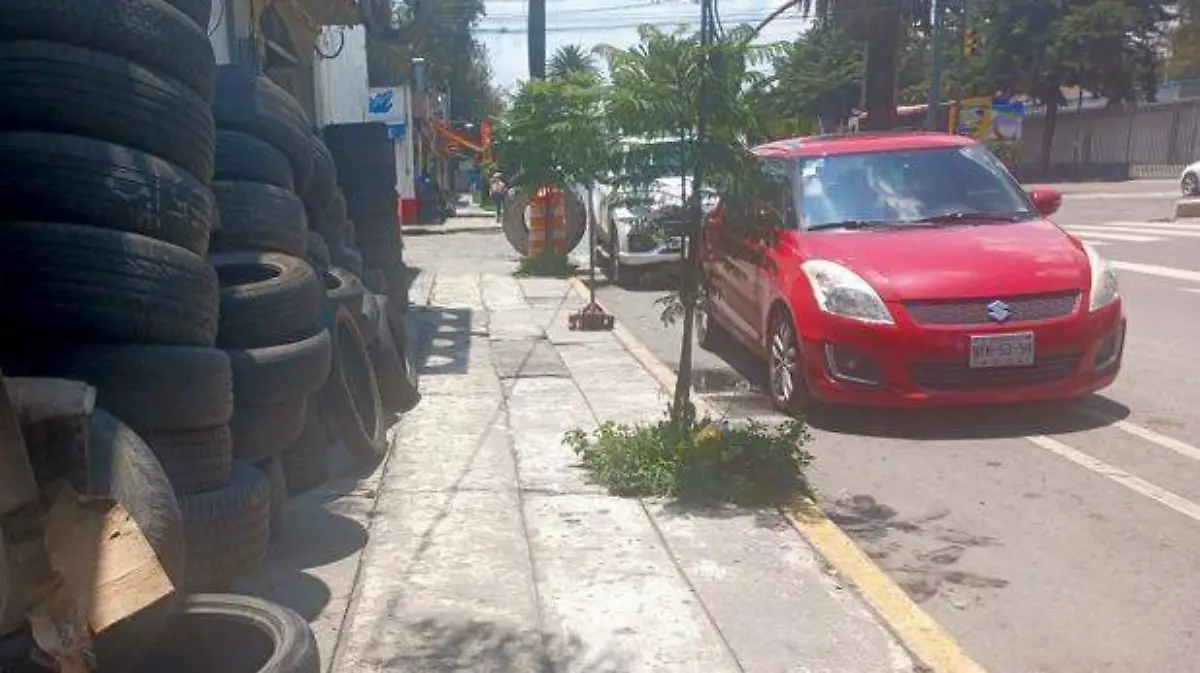 invasión ciclovía 4 