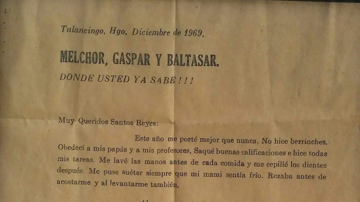 carta reyes magos el paje tulancingo