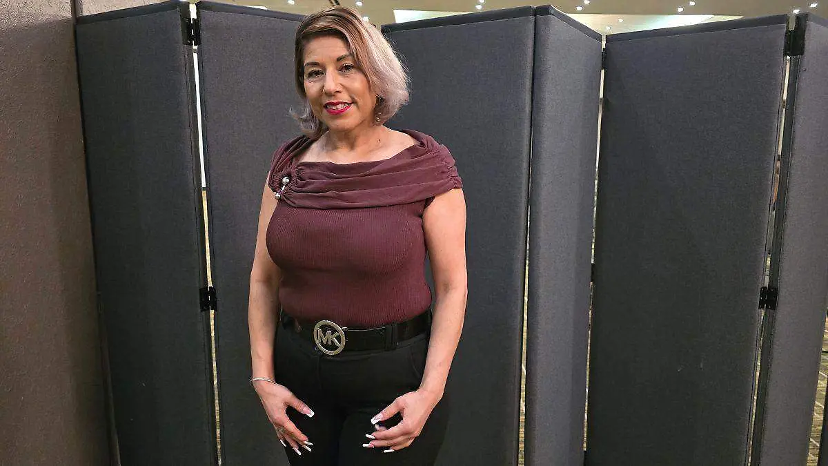 SANDRA LÓPEZ ORDOÑEZ, PRESIDENTA DE ASOCIACIÓN DE DESARROLLO MUSCULAR