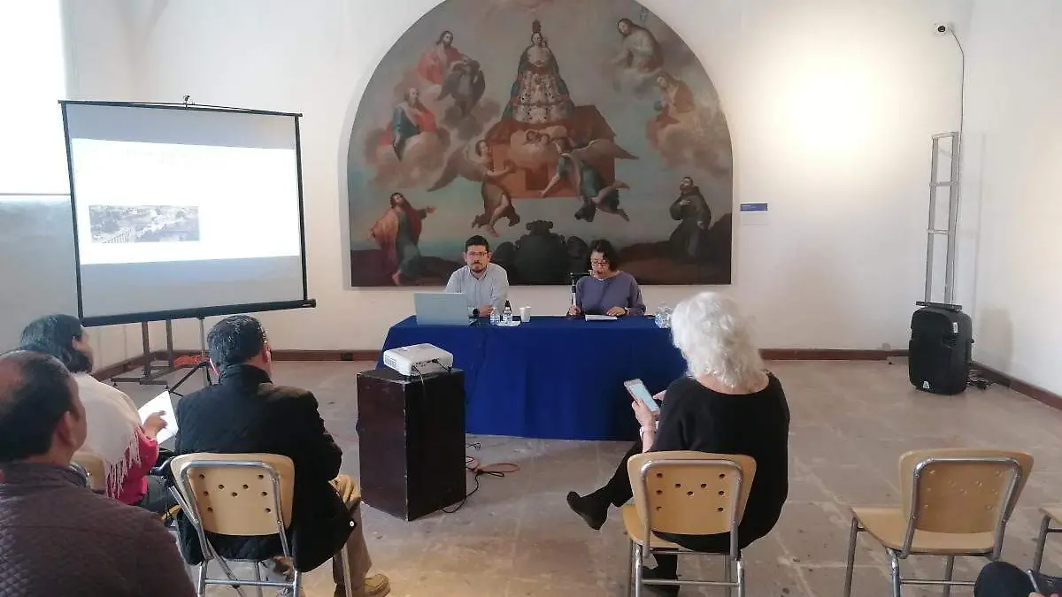 Conferencia en museo de Guadalupe