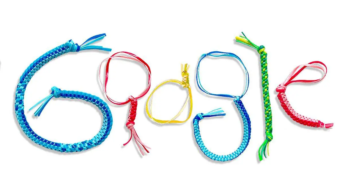 Pulseras scoubidou