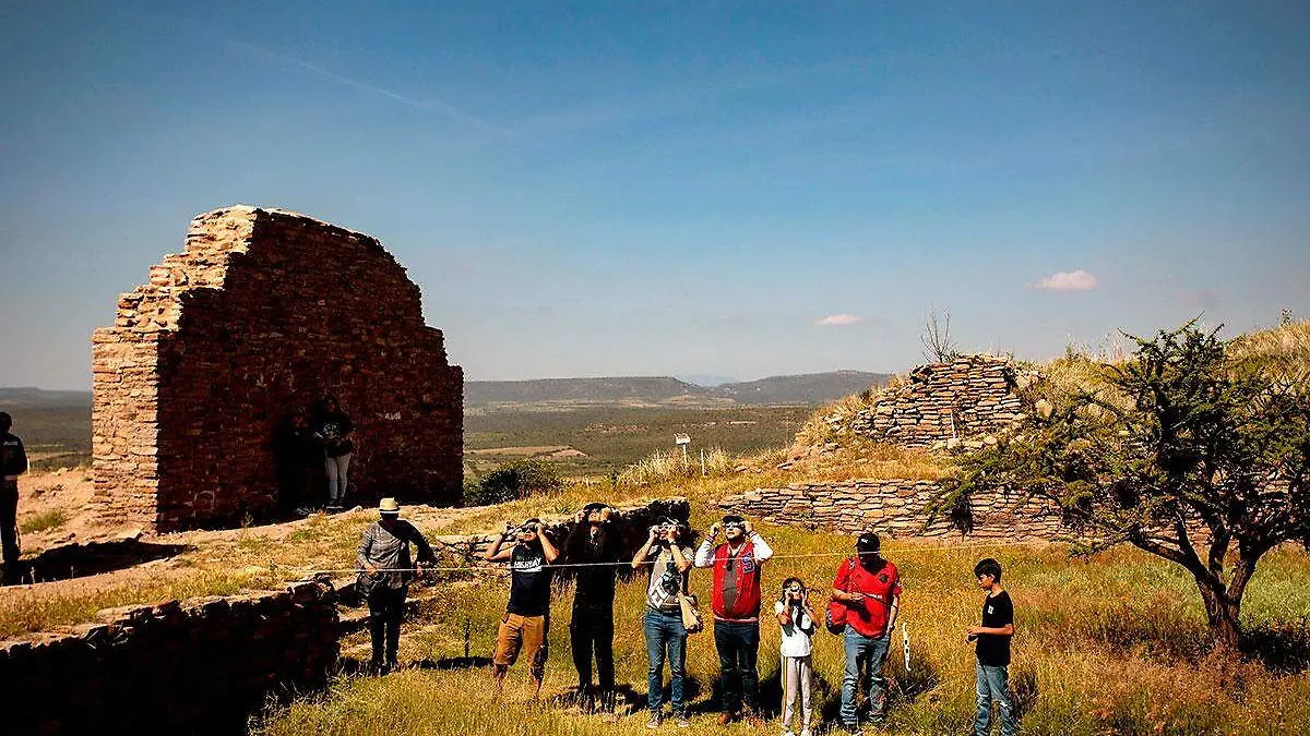 Eclipse-anular-en-Villanueva,-Zacatecas