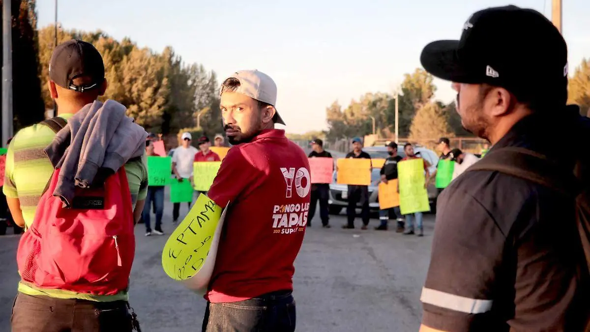 Protesta Tapas y Tapones