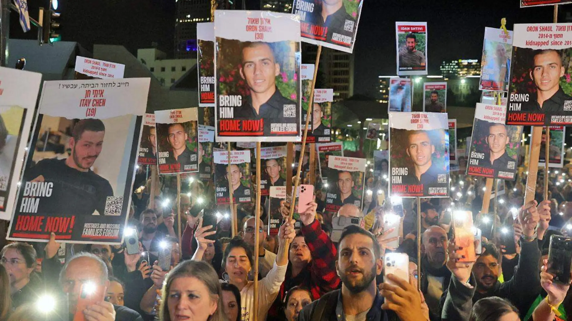 Protesta en Tel Aviv