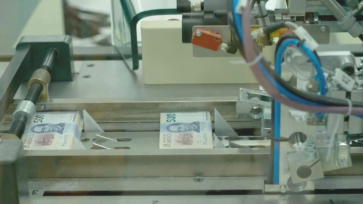Fabricación de billetes mexicanos