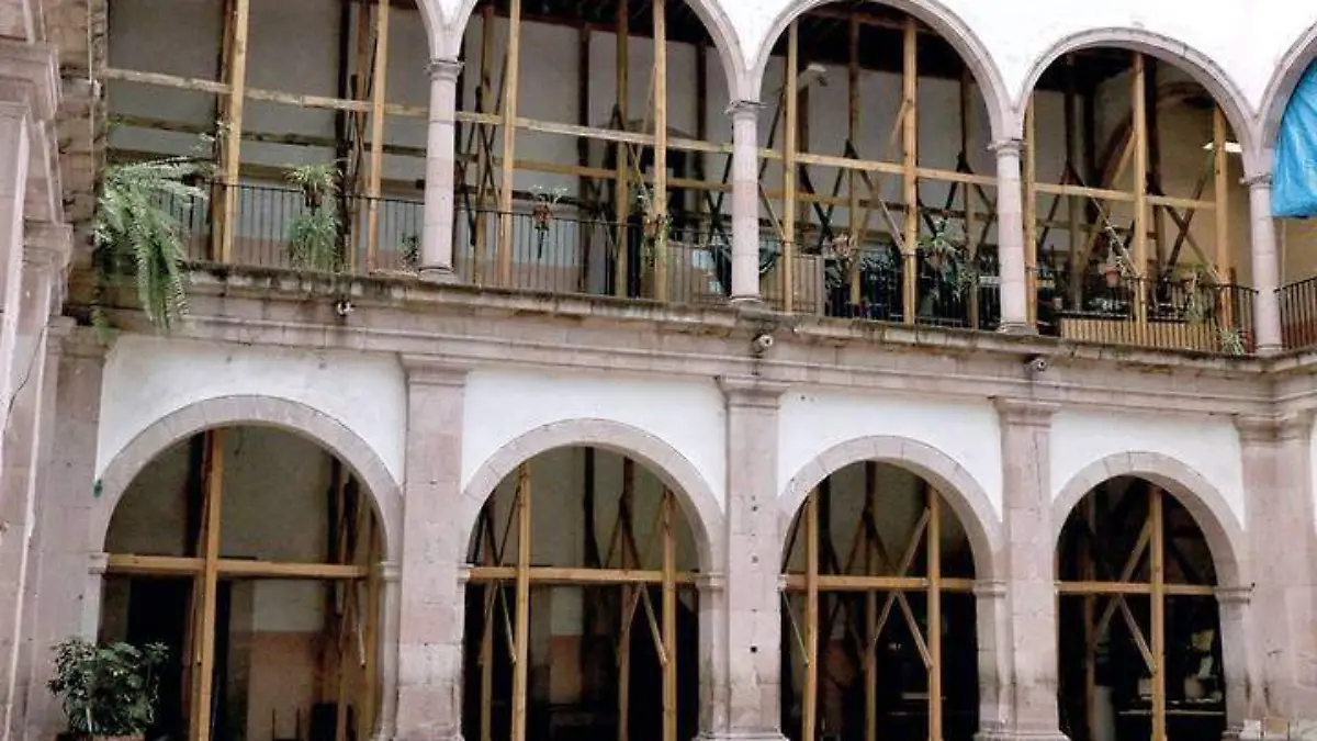 Interior de la Escuela Valentín Gómez Farías