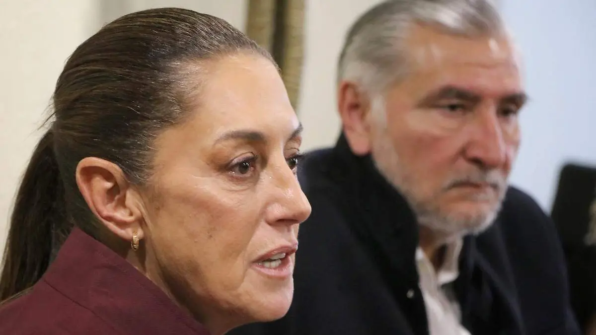 Claudia Sheinbaum y Adán Augusto