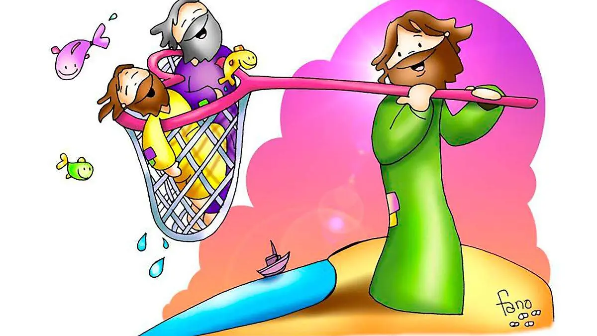 Jesús y sus discípulos