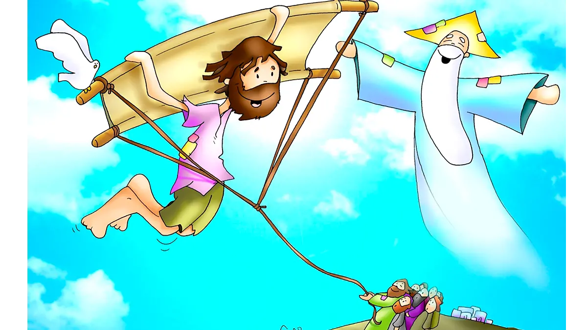 Jesús cura a un inválido