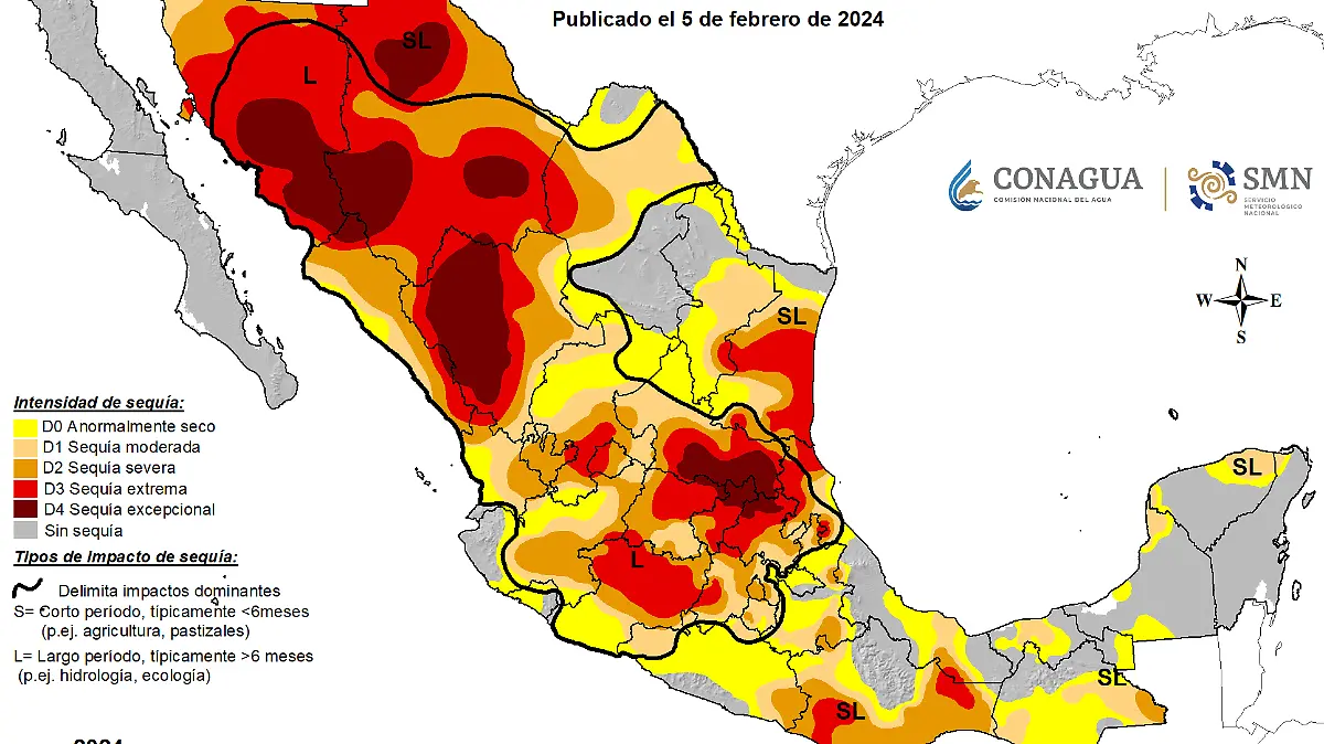 Infografía Monitor de Sequía 20240131