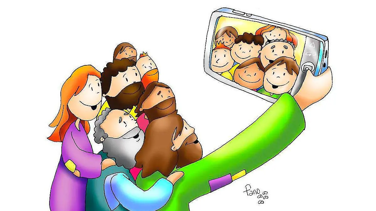 Jesús y sus discípulos