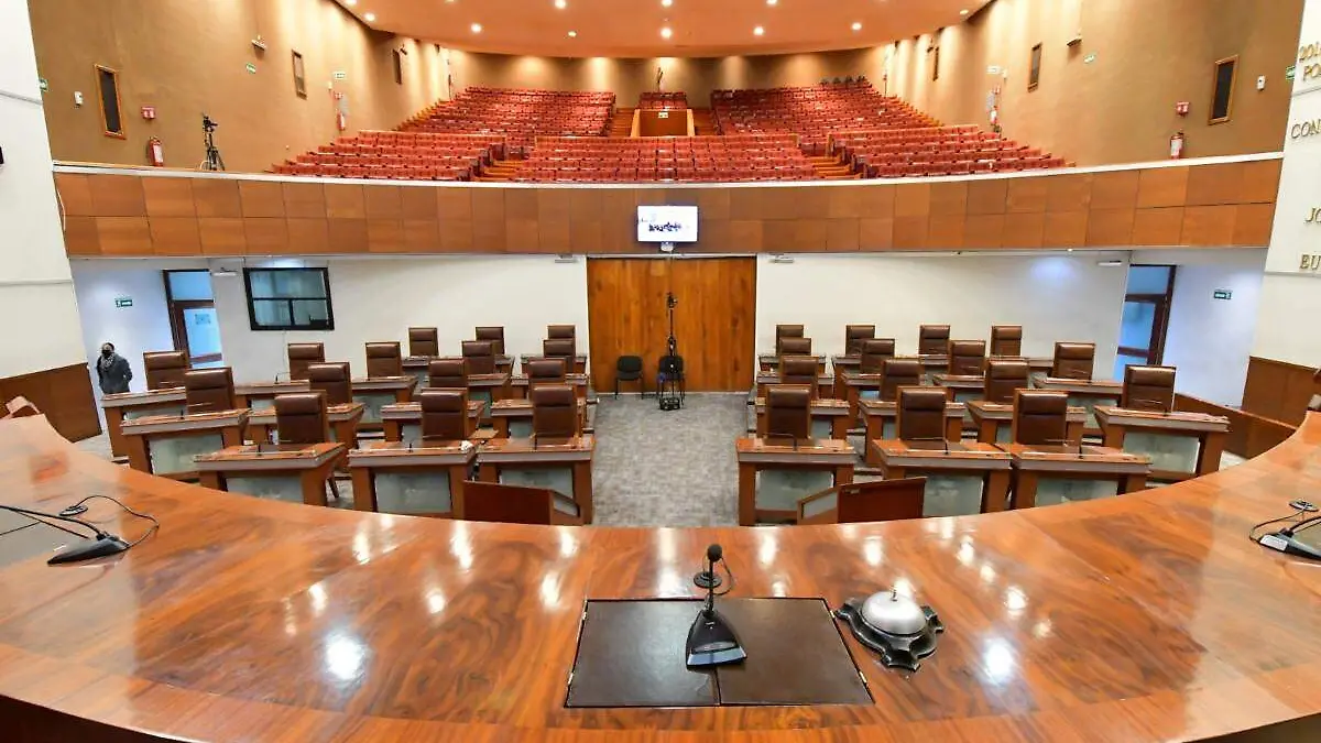 Salón de sesiones Legislatura de Zacatecas