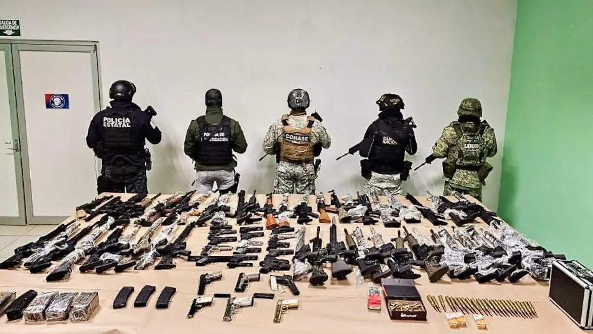 Aseguramiento de armamento