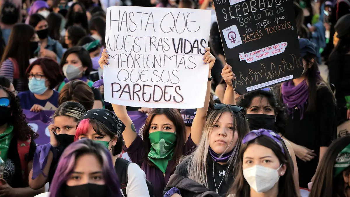 Mujeres en marcha feminista