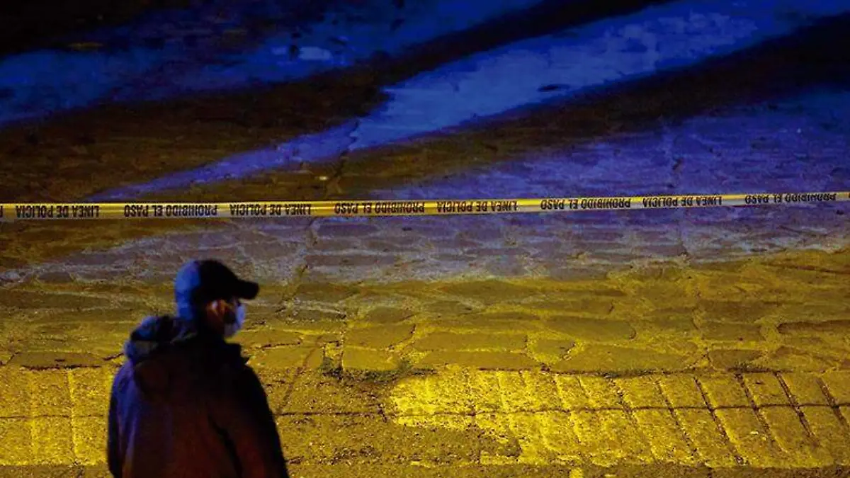 Lugar acordonado por la policía