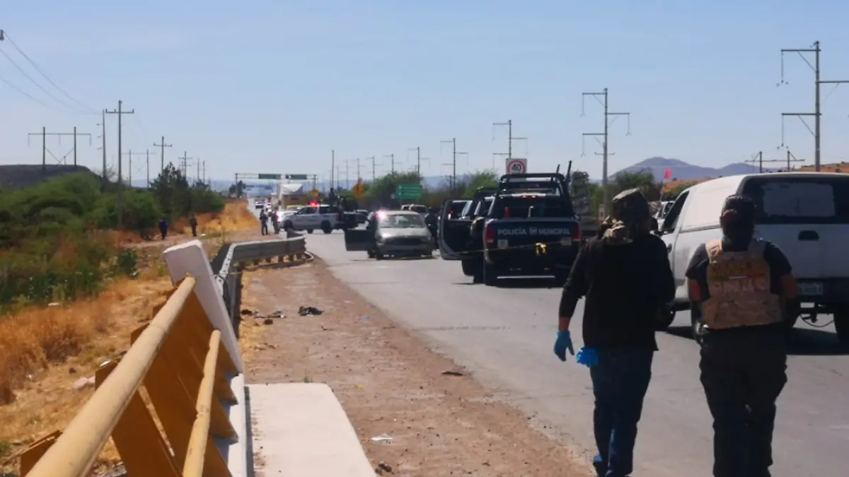 En la carretera Fresnillo-Valparaíso fue localizado un cuerpo sin vida
