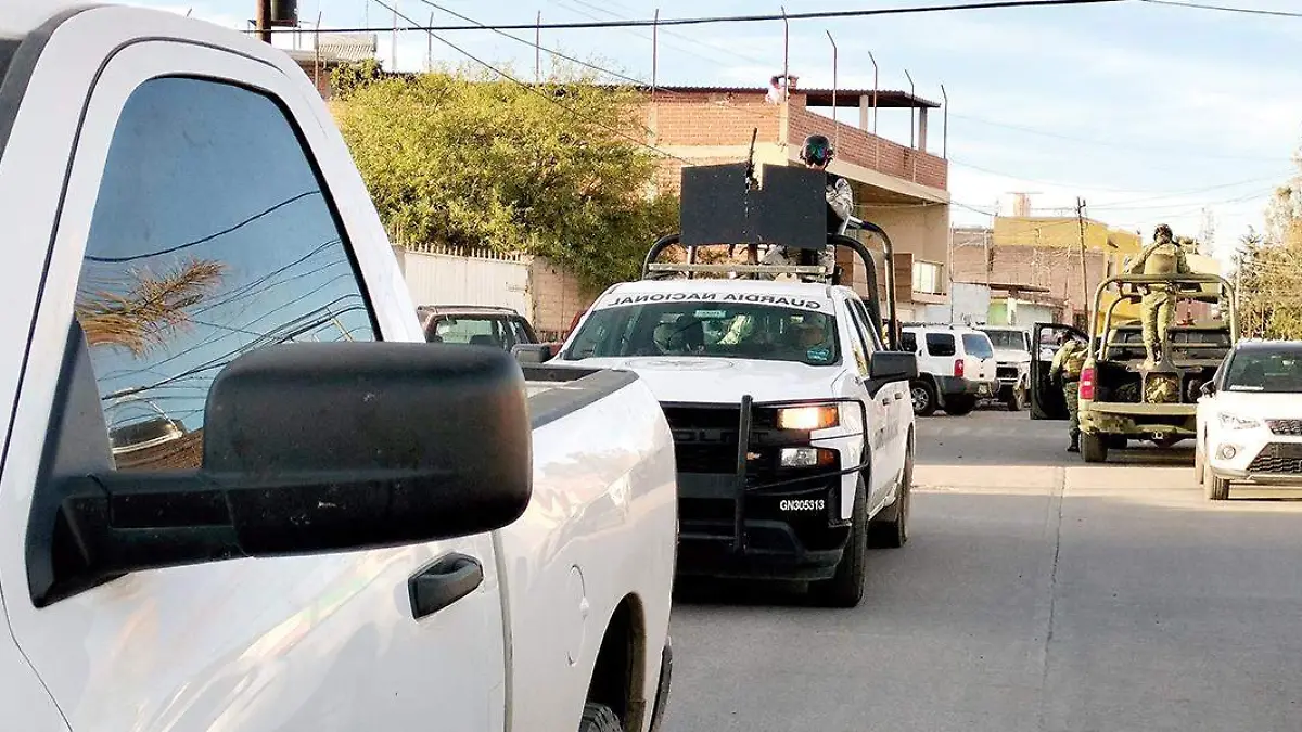 Operativo policiaco enZacatecas