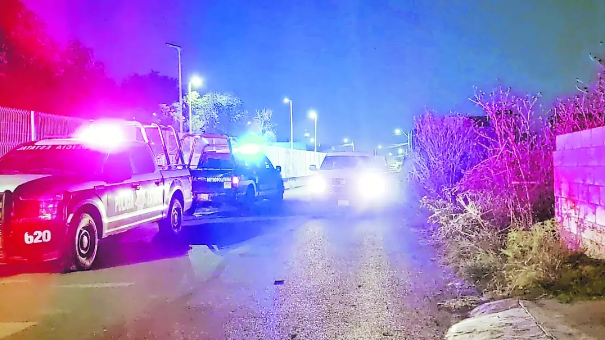 Homicidio en colonia Bonito Púeblo