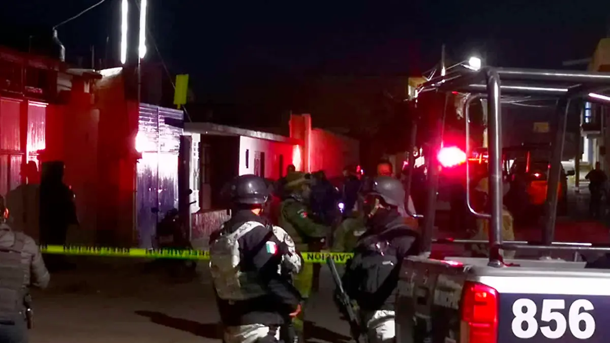 Elementos poiciacos resguardando zona de intervención