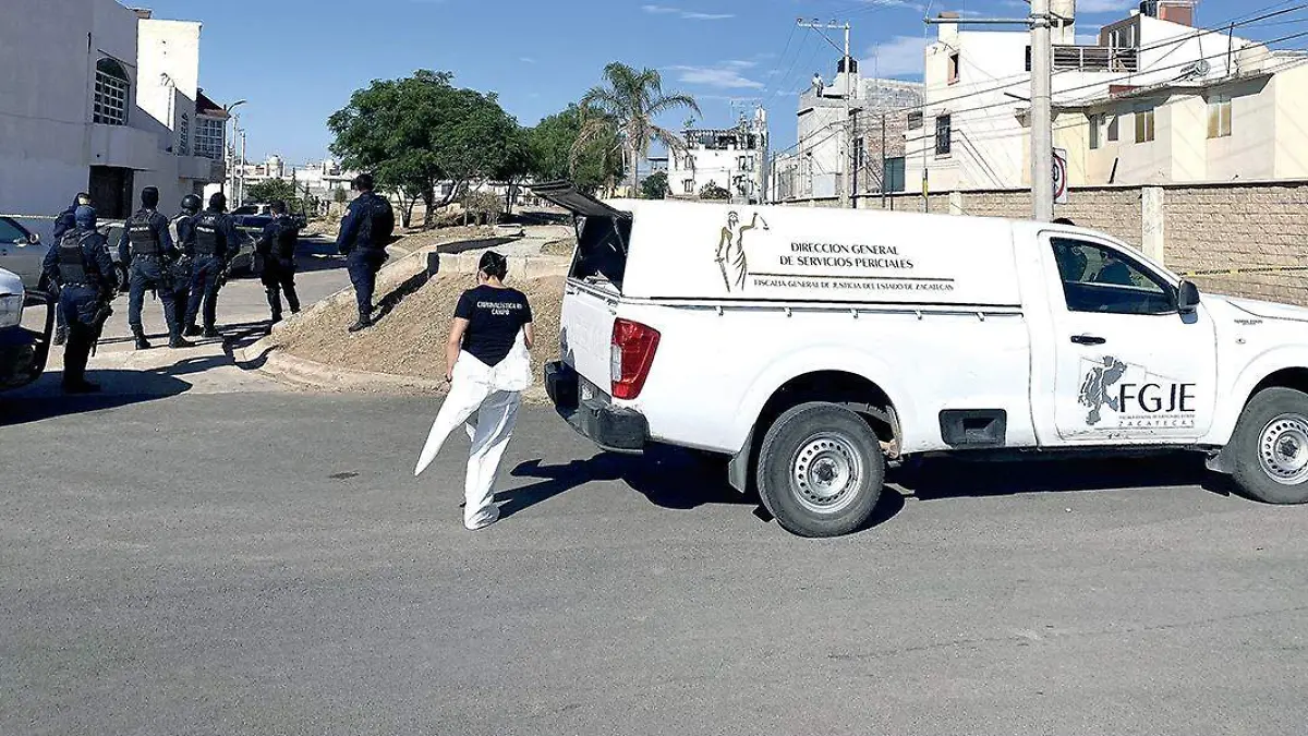 Personal de Servicios Periciales de la Fiscalía