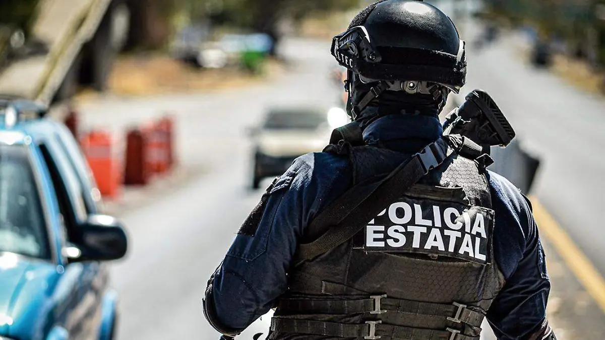 Elemento de la Policía Estatal