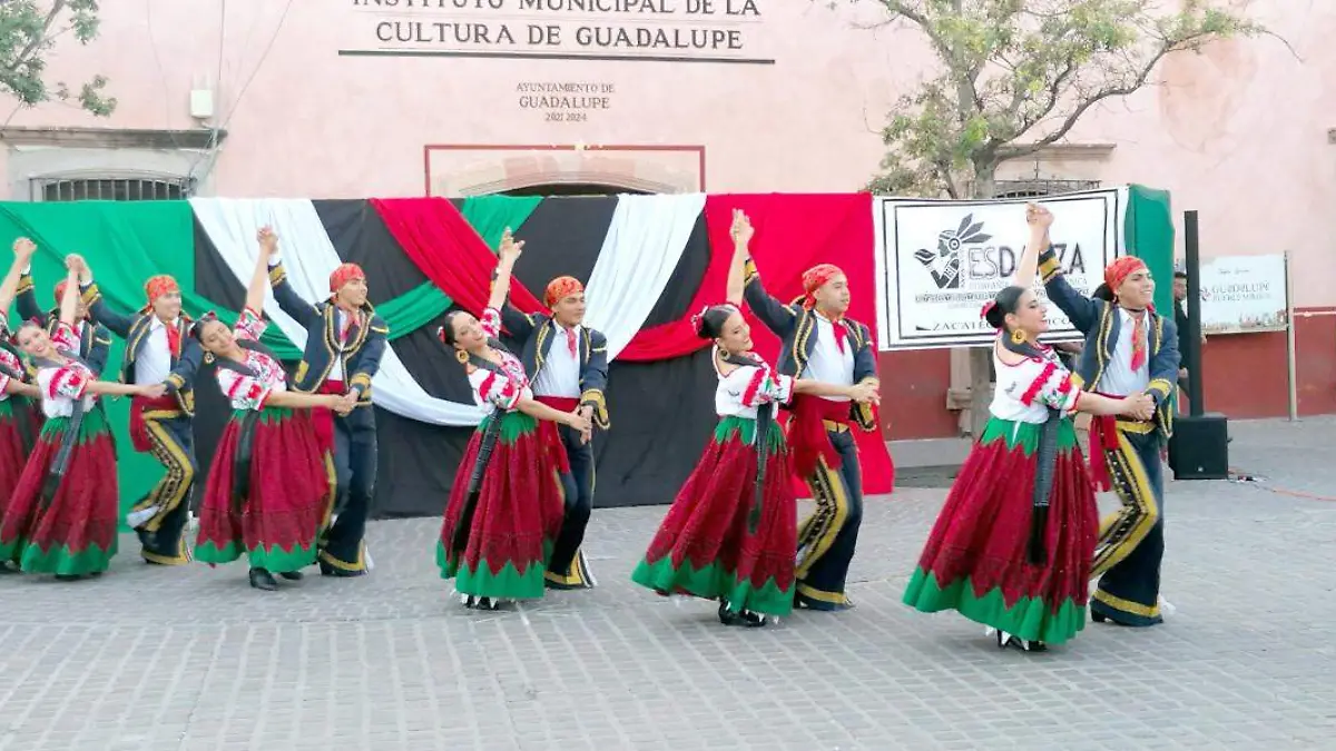Presentación de ballet en Guadalupe, Zacatecas